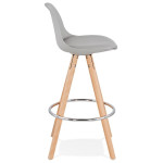 Paris Prix Tabouret De Bar "Bjarki" 85cm Gris