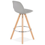 Paris Prix Tabouret De Bar "Bjarki" 85cm Gris