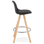 Paris Prix Tabouret De Bar "Bjarki" 85cm Noir