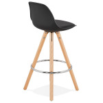 Paris Prix Tabouret De Bar "Bjarki" 85cm Noir