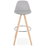 Paris Prix Tabouret De Bar "Bjarki" 95cm Gris