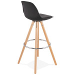 Paris Prix Tabouret De Bar "Bjarki" 95cm Noir