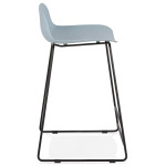 Paris Prix Tabouret De Bar "Blitz" 85cm Bleu & Noir