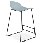 Paris Prix Tabouret De Bar "Blitz" 85cm Bleu & Noir