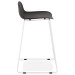 Paris Prix Tabouret De Bar "Blitz" 85cm Noir & Blanc