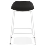 Paris Prix Tabouret De Bar "Blitz" 85cm Noir & Blanc