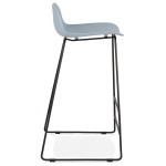 Paris Prix Tabouret De Bar "Blitz" 95cm Bleu & Noir