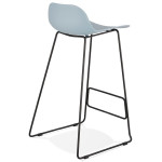 Paris Prix Tabouret De Bar "Blitz" 95cm Bleu & Noir