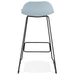 Paris Prix Tabouret De Bar "Blitz" 95cm Bleu & Noir