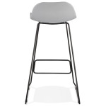 Paris Prix Tabouret De Bar "Blitz" 95cm Gris & Noir