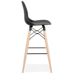 Paris Prix Tabouret De Bar Design "Carno" 111cm Noir