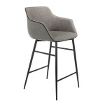 paris prix Tabouret de Bar Design "Célia" 96cm Gris