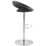 Paris Prix Tabouret De Bar Design "City" 100cm Noir