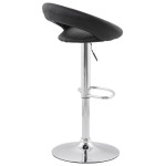 Paris Prix Tabouret De Bar Design "City" 100cm Noir