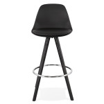 Paris Prix Tabouret De Bar Design "Edala" 85cm Noir