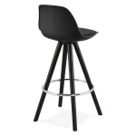 Paris Prix Tabouret De Bar Design "Edala" 85cm Noir