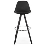 Paris Prix Tabouret De Bar Design "Edala" 95cm Noir