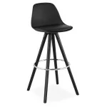 paris prix Tabouret de Bar Design "Edala" 95cm Noir