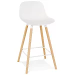 paris prix Tabouret de Bar Design "Grano" 89cm Blanc