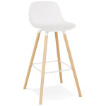 paris prix Tabouret de Bar Design "Grano" 99cm Blanc