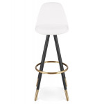 Paris Prix Tabouret De Bar Design "Kris" 97cm Blanc