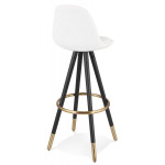Paris Prix Tabouret De Bar Design "Kris" 97cm Blanc