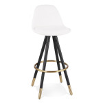 paris prix Tabouret de Bar Design "Kris" 97cm Blanc