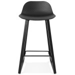 Paris Prix Tabouret De Bar Design "Toki" 87cm Noir