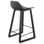 Paris Prix Tabouret De Bar Design "Toki" 87cm Noir