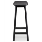 Paris Prix Tabouret De Bar En Bois "Sung" 66cm Noir