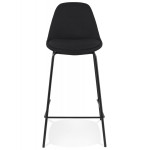Paris Prix Tabouret De Bar En Tissu "Vern" 89cm Noir