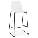 paris prix Tabouret de Bar "Garen" 111cm Blanc