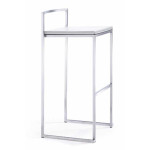 Paris Prix Tabouret De Bar "Karl" 87cm Blanc