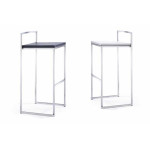 Paris Prix Tabouret De Bar "Karl" 87cm Blanc