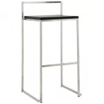 paris prix Tabouret de Bar "Karl" 87cm Noir