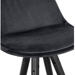 Paris Prix Tabouret De Bar "Krill" 87cm Noir