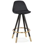 paris prix Tabouret de Bar "Krill" 87cm Noir