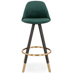 Paris Prix Tabouret De Bar "Krill" 87cm Vert & Noir
