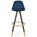 Paris Prix Tabouret De Bar "Krill" 97cm Bleu & Noir