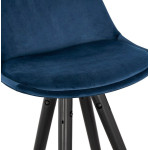 Paris Prix Tabouret De Bar "Krill" 97cm Bleu & Noir