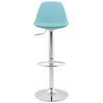 Paris Prix Tabouret De Bar "Queen" 81-104cm Bleu