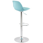 Paris Prix Tabouret De Bar "Queen" 81-104cm Bleu