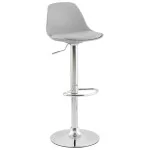 paris prix Tabouret de Bar "Queen" 81-104cm Gris