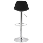 Paris Prix Tabouret De Bar "Queen" 81-104cm Noir