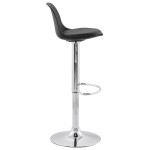 Paris Prix Tabouret De Bar "Queen" 81-104cm Noir