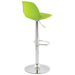 Paris Prix Tabouret De Bar "Queen" 81-104cm Vert