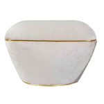 paris prix Tabouret Design "Contessa" 60cm Taupe & Or