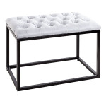 paris prix Tabouret Design "Olmida" 60cm Gris & Noir