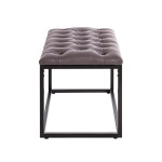 Paris Prix Tabouret Design "Olmida" 60cm Rose & Noir