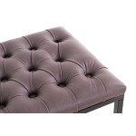 Paris Prix Tabouret Design "Olmida" 60cm Rose & Noir